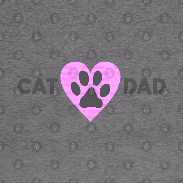 Cat Dad by Dale Preston Design